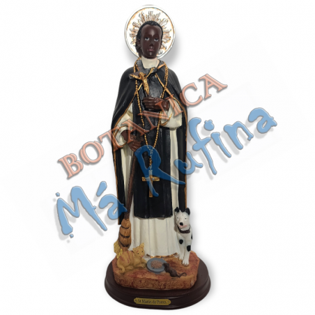 Saint Martin de Porres Statue 12"