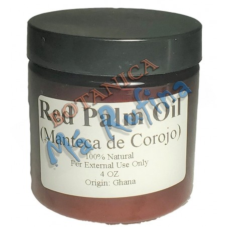 Red Palm Oil Manteca de Corojo 4oz