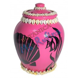 Decorated Clay Jar for Nana...
