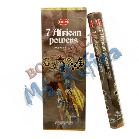 7 African Powers Incense Sticks